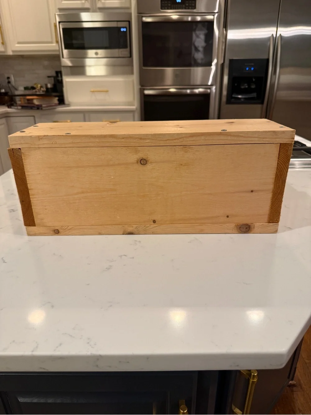 Handmade Solid Pine Wooden Tool Box Caddy Rustic Garden Tote Organizer 17.5x7×10